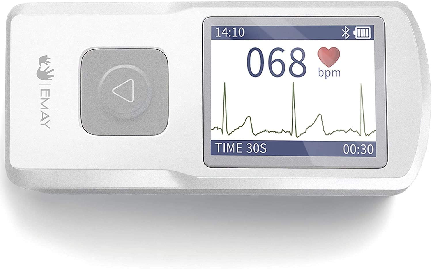 Portable EKG Monitoring Device (for iPhone & Android, Mac & Windows) | Personal EKG Heart Monitor to Track Heart Rate & Rhythm for Heart Performance