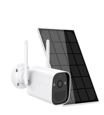 Wireless Solar Security Camera, Two-Way Audio, Simple Setup, Night Vision, Motion Detection - Cysos Electronics