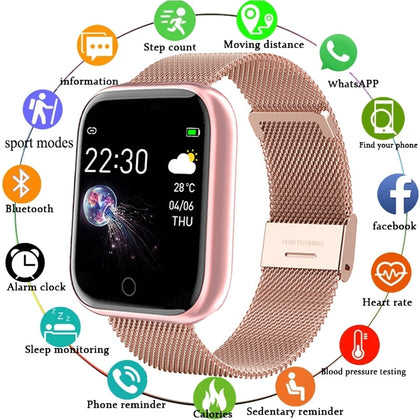 I5 Sport Smartwatch Heart Rate Blood Pressure Fitness For Android IOS Phone - Cysos Electronics