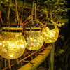 LED Ball Glass Waterproof Outdoor Garden Hanging Lamp Solar Light