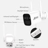 Wireless Solar Security Camera, Two-Way Audio, Simple Setup, Night Vision, Motion Detection