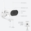WIFI  PTZ  Waterproof Security Protection IP Camera With Night Vision Audio Mic