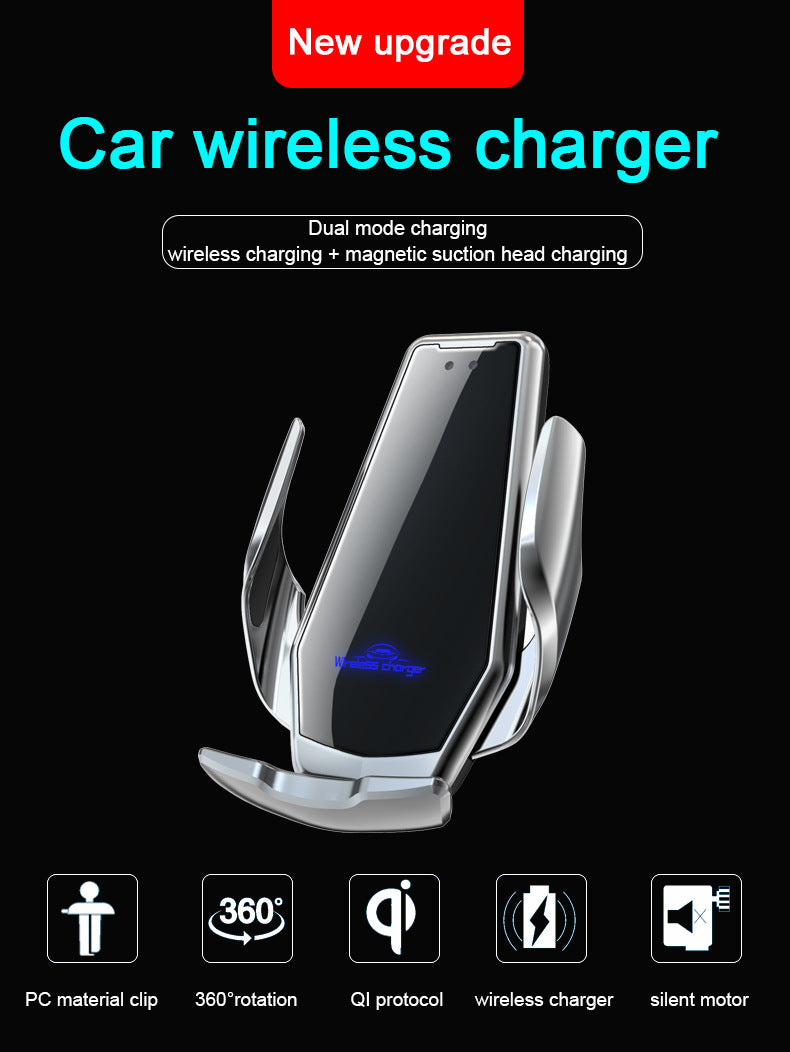 Smart Wireless 15W Fast Car Charger for iPhone Samsung Mobile Phone– Cysos  Electronics