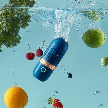 Wireless Capsule Shape Fruit and Vegetable Purifier for Cleaning Fruits and Vegetables, Rice, Meat - Cysos Electronics