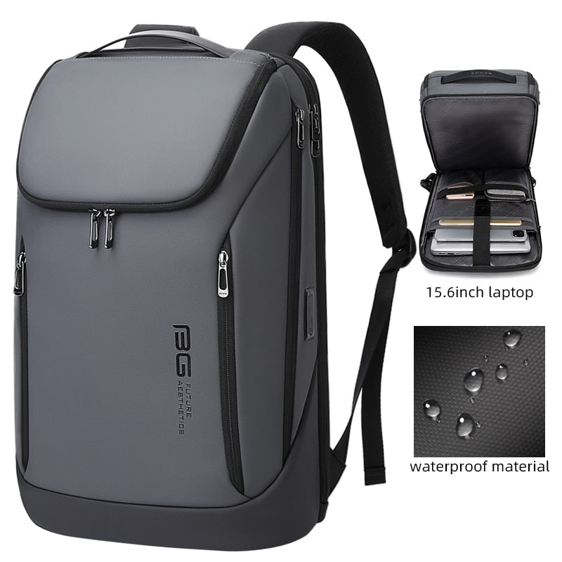 Business/School Smart Anti-theft Waterproof Laptop 15.6 Inch Backpack  with USB Charging Port