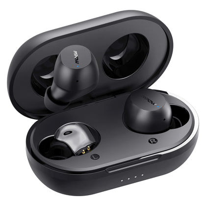 Wireless Earbuds with Charging Case, Waterproof 25H Playtime Twin/Mono Mode Stereo Earphones - Cysos Electronics