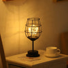 Creative Holiday Retro Iron Art Minimalist Hollow Table Lamps - Vintage Iron Shell Lamp Decoration for Home