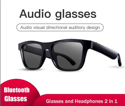 Smart Bone Conduction Bluetooth Music, Call Game Headset Sun Glasses - Cysos Electronics