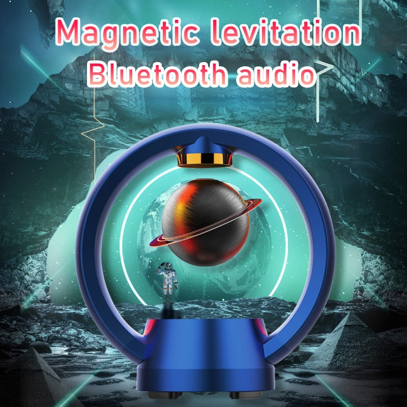 Magnetic Levitation Bluetooth Speaker with Touch Control and Light