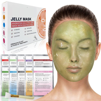 Cysos 10 Pack Jelly Face Mask Peel Off Face Treatment - Cysos Electronics