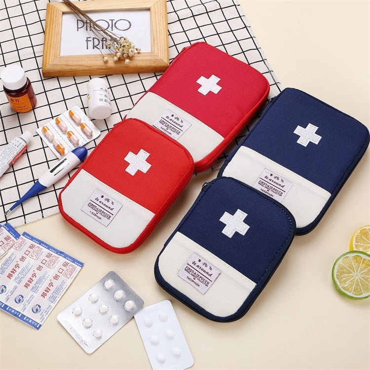Portable Medicine Divider Emergency Kit Bag