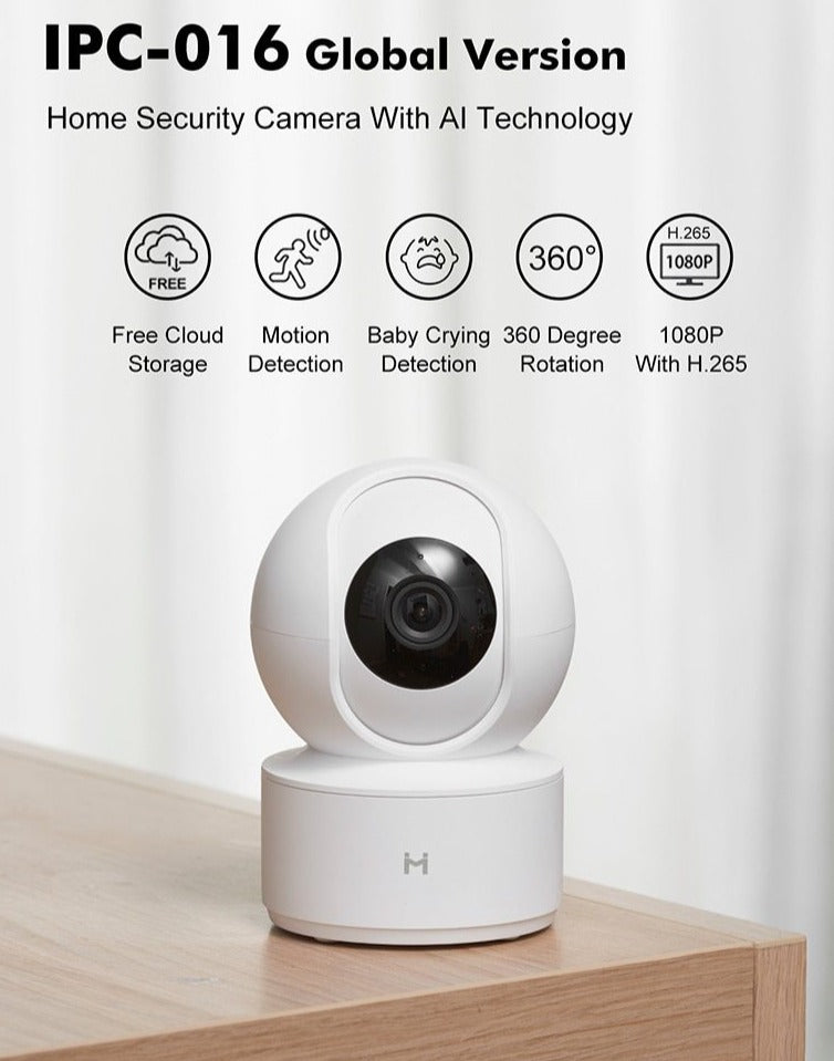 IP 360° 1080P HD WIFI Security Camera with Two-Way Audio, HD Night Vision, Pan/Tilt, Remote View Camera